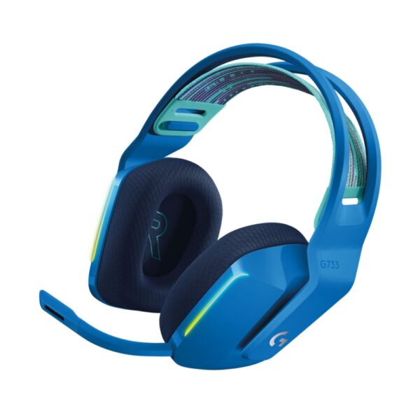 Auricular Wir c/Microfono Logitech G733 Blue RGB 981-000942