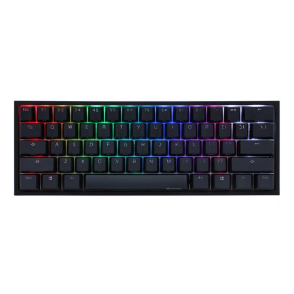 TECLADO GAMER DUCKY ONE 2 MINI RGB KAILH BOX WHITE SWICHT DOUBLE-SHOT PBT MECANICO