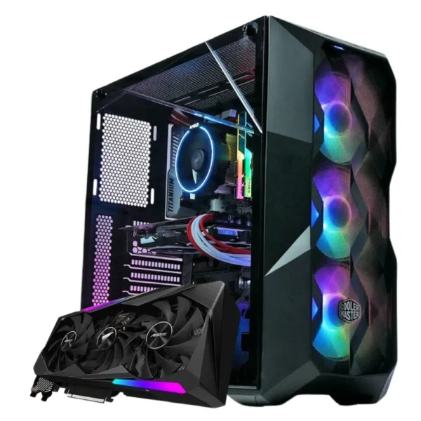 PC GAMER Y DISEÑO INTEL I3 12100 GTX 1660 6GB RAM 16GB SSD 1TB