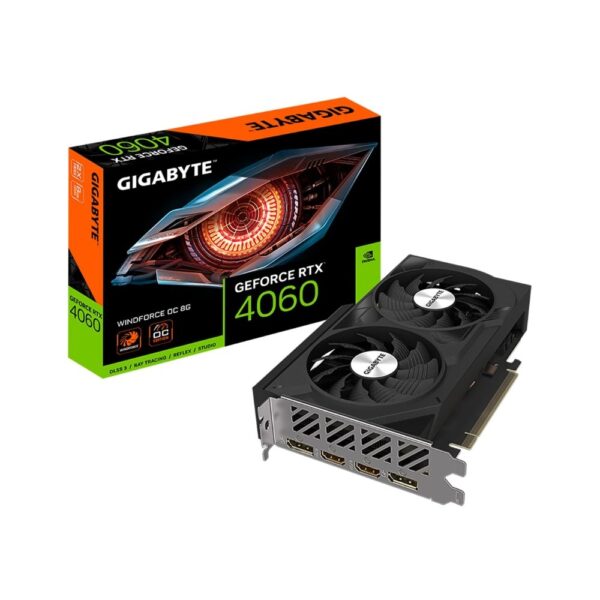 PLACA DE VIDEO GIGABYTE RTX 4060Ti 2XFANS 8GB DDR6
