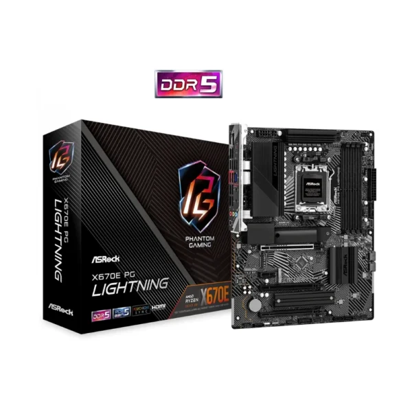 MOTHER ASROCK (AM5) X670E PG LIGHTNING
