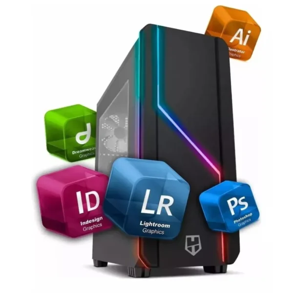 PC DISEÑO INTEL I3 10105 RAM 16GB SSD 500GB