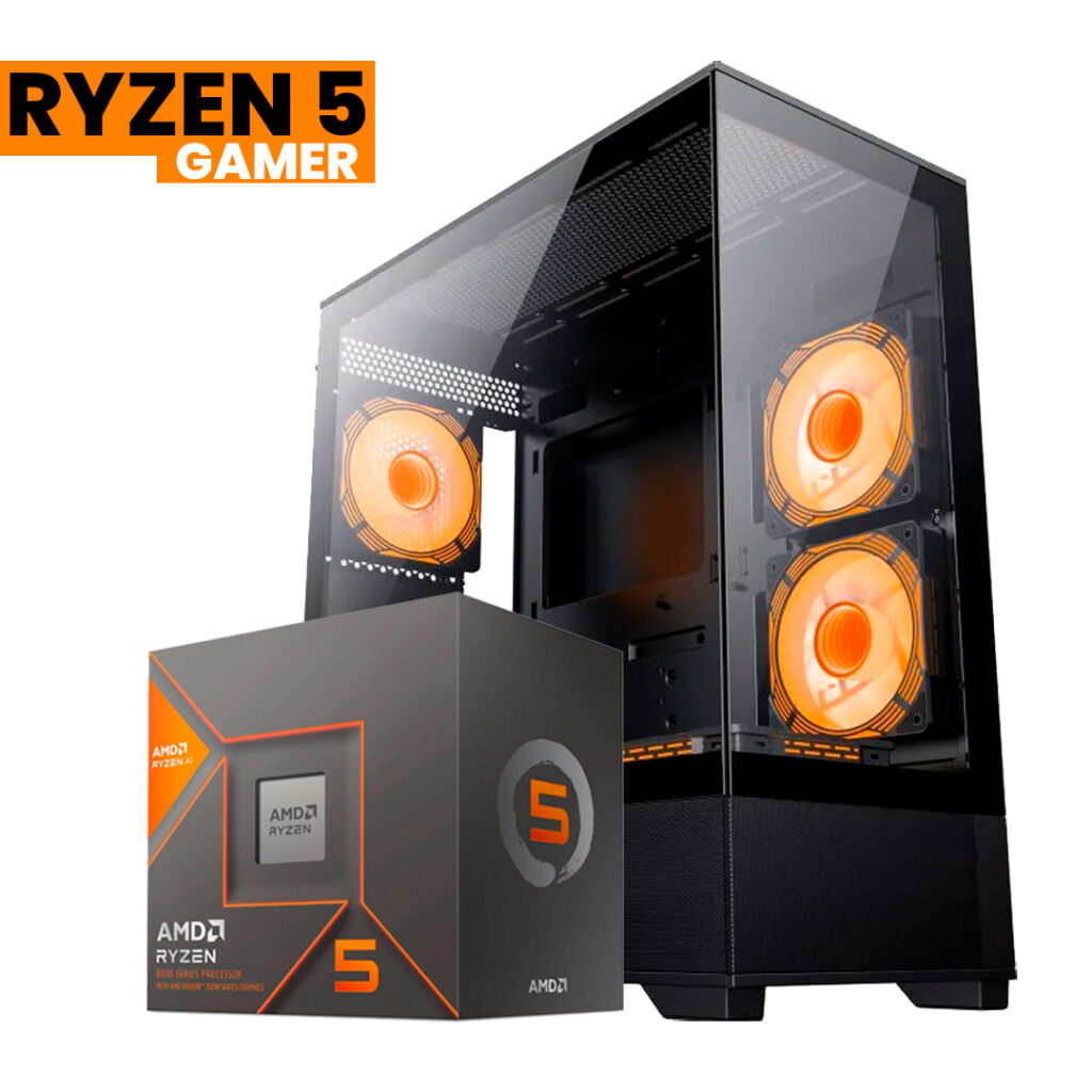 PC Armada Ryzen 5 8600G 16GB Ssd 480gb Wifi