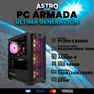 PC RYZEN 5 8600G 32GB 1TB