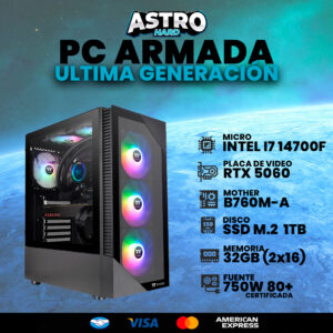 PC I7 14700F 32GB 5060 1TB