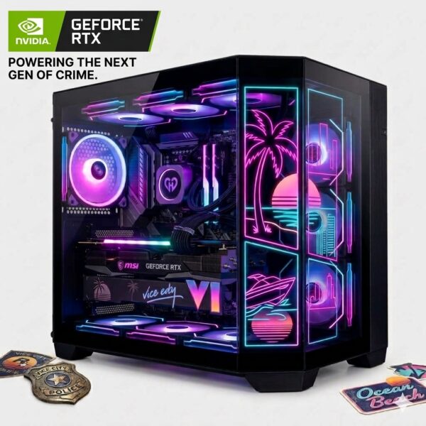 PC GAMER Ryzen 7 5700 + RTX 5060 32gb Ram 1TB M.2