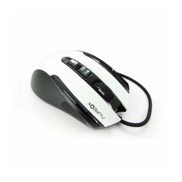 MOUSE AUREOX LASERSIGHT WHITE GAMING GM400W